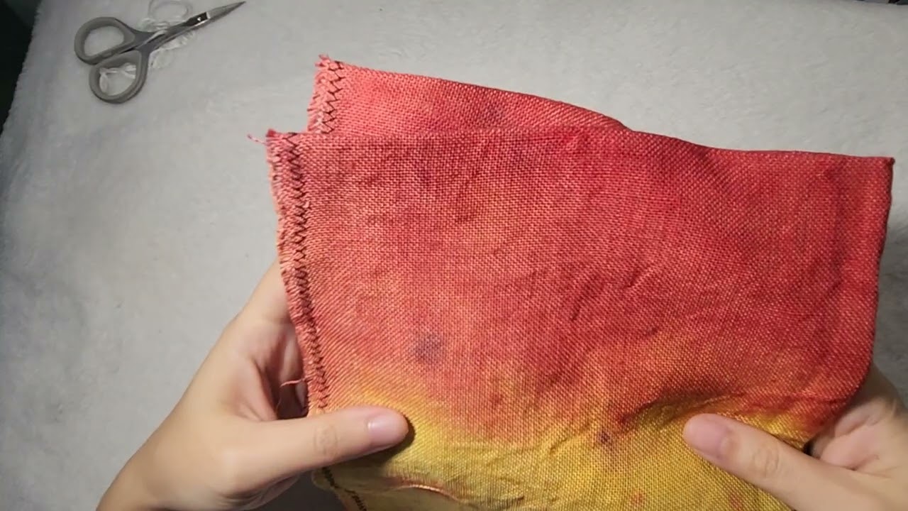 Flosstube Extra: Hand-dyed fabric stash dive 
