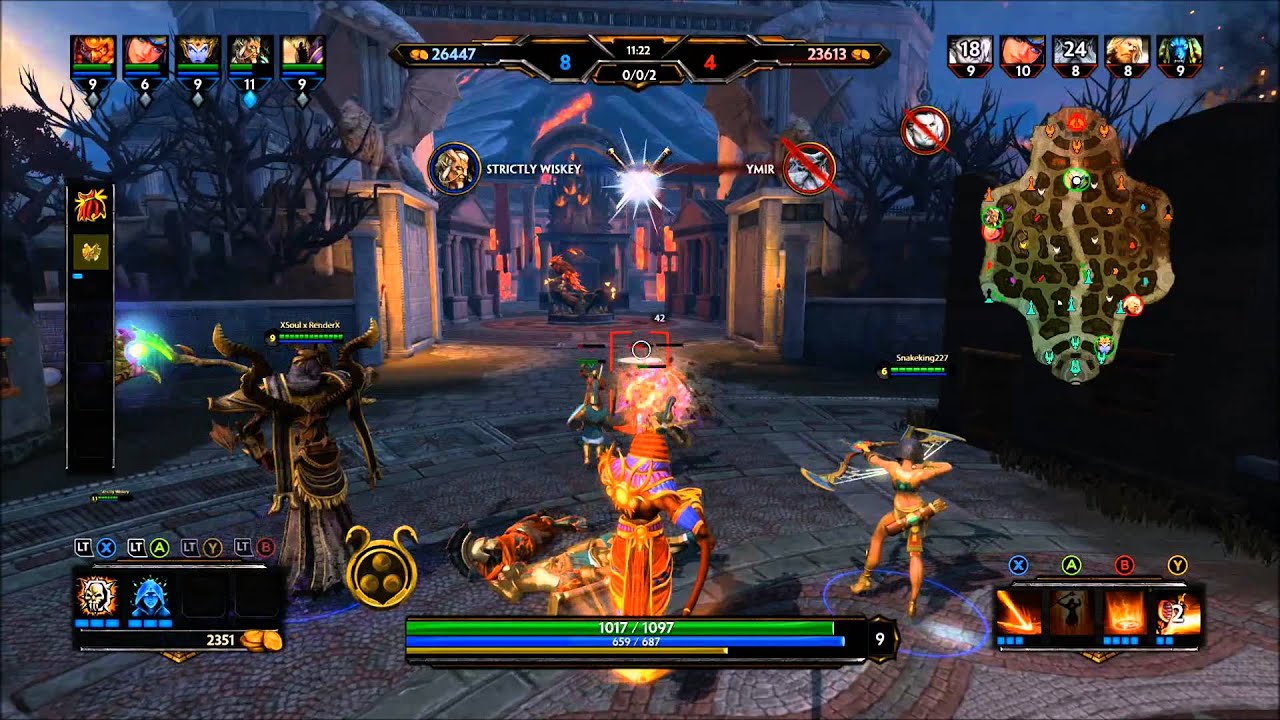 SMITE XBOX ONE GAMEPLAY (Alpha)