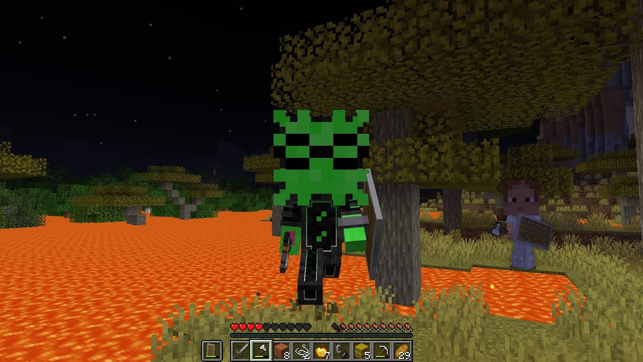 Manhunt in Minecraft's April Fools Update