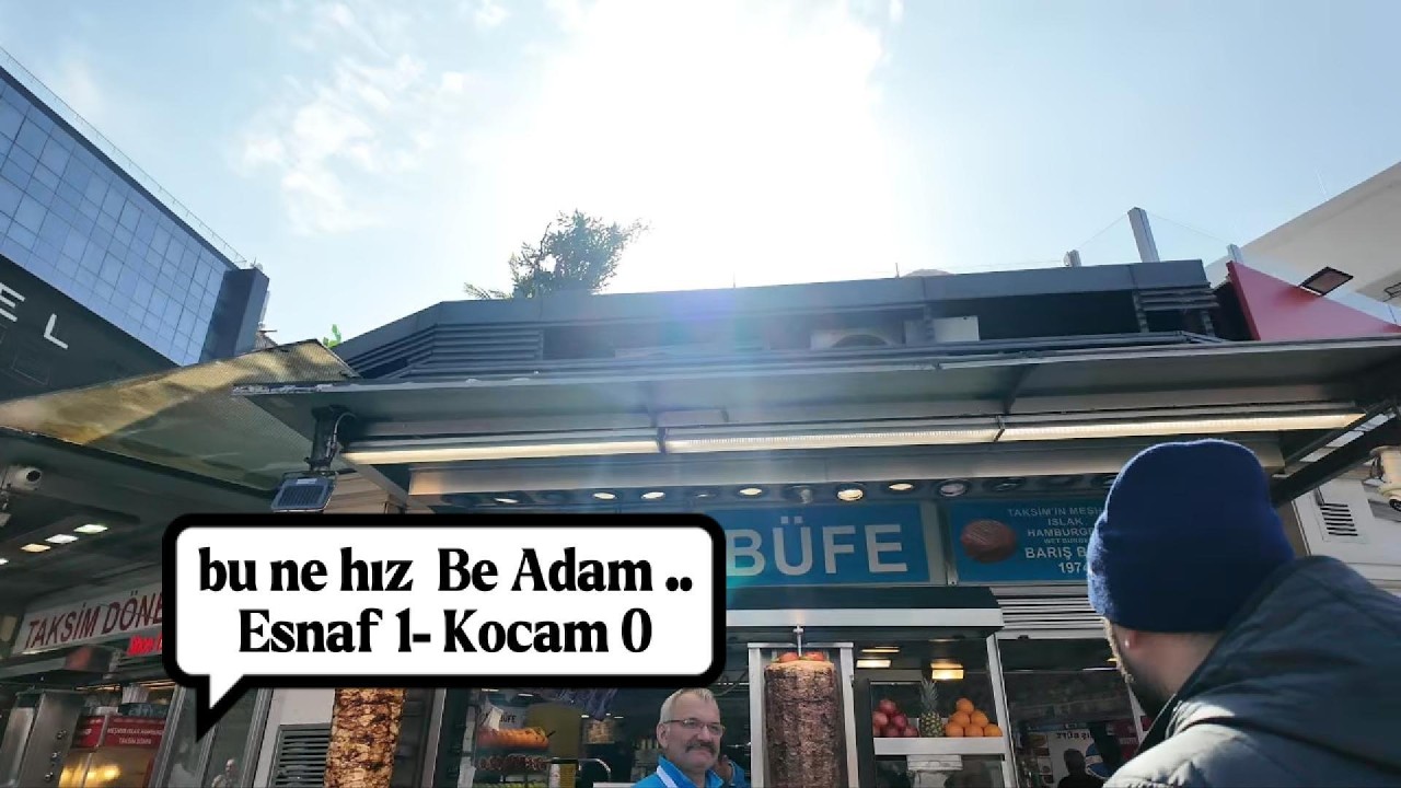 TAKSİM DE ISLAK HAMBURGER TESTİ / İLK BÖLÜM