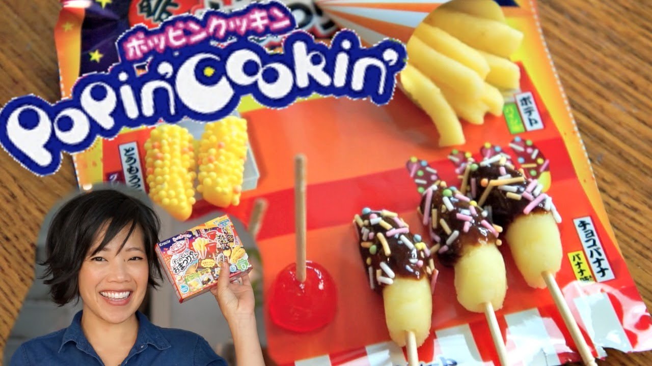 OMATSURI POPIN' COOKIN' Japanese Candy Kit makes miniature Japanese festival treats