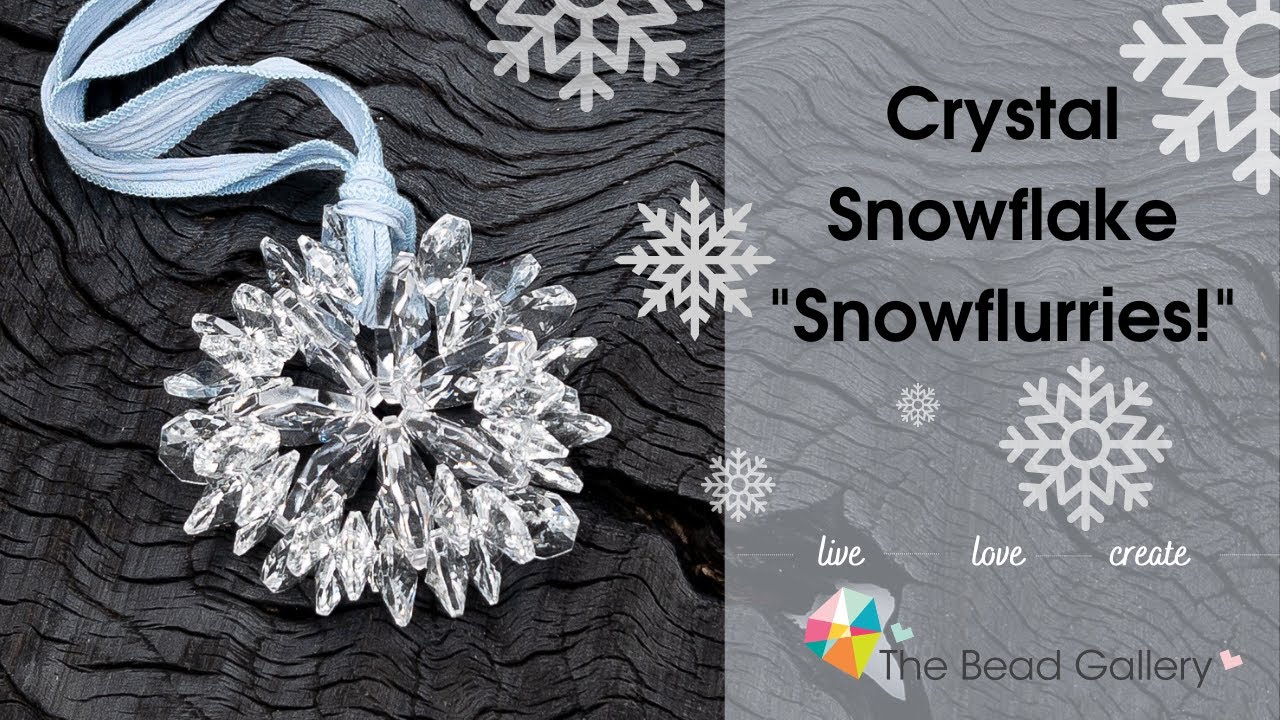 Discover the Magic of Snowflake Crystal Ornaments!