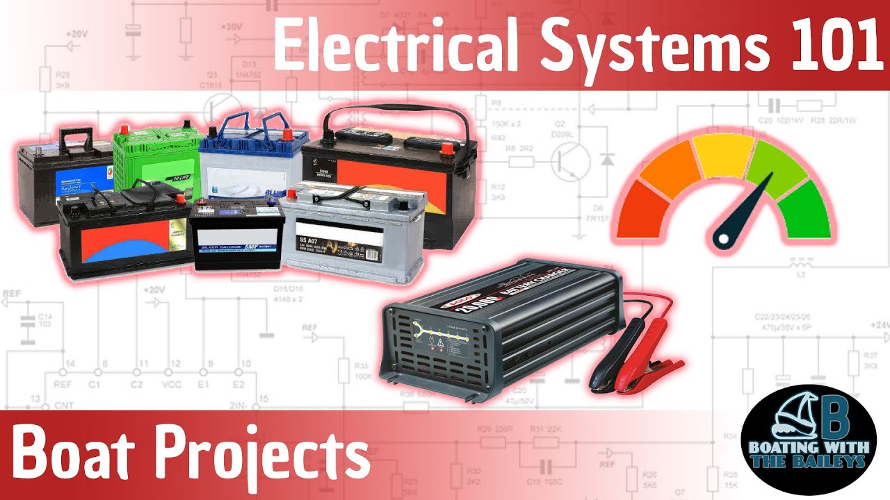 Electrical Systems 101 - Basics of charging setups, split charging, batteries and monitoring