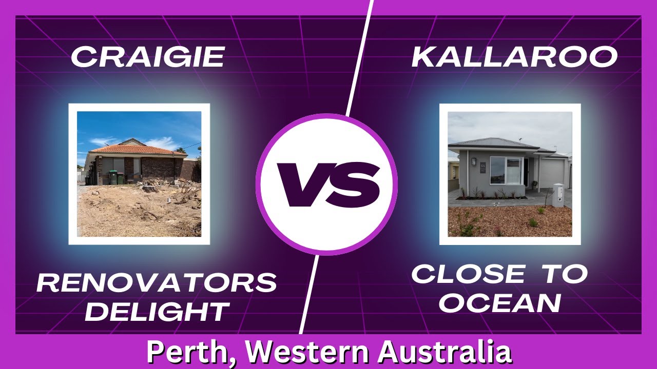 Which SUBURB Is BETTER Value? Craigie or Kallaroo - Perth, Western Australia
