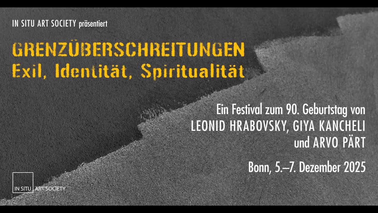Grenzüberschreitungen – Exil, Identität, Spiritualität 2: Leonid Hrabovsky, Arvo Pärt,