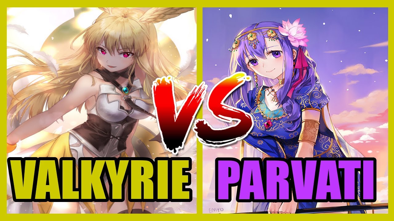 Parvati vs Valkyrie (Fate/Grand Order)