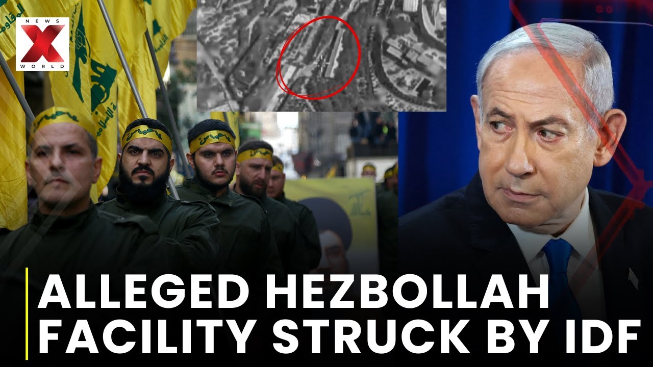 Israel Strikes Hezbollah Facility Allegedly Rebuilding Terror Infrastructure Near Tyre | NewsX World
