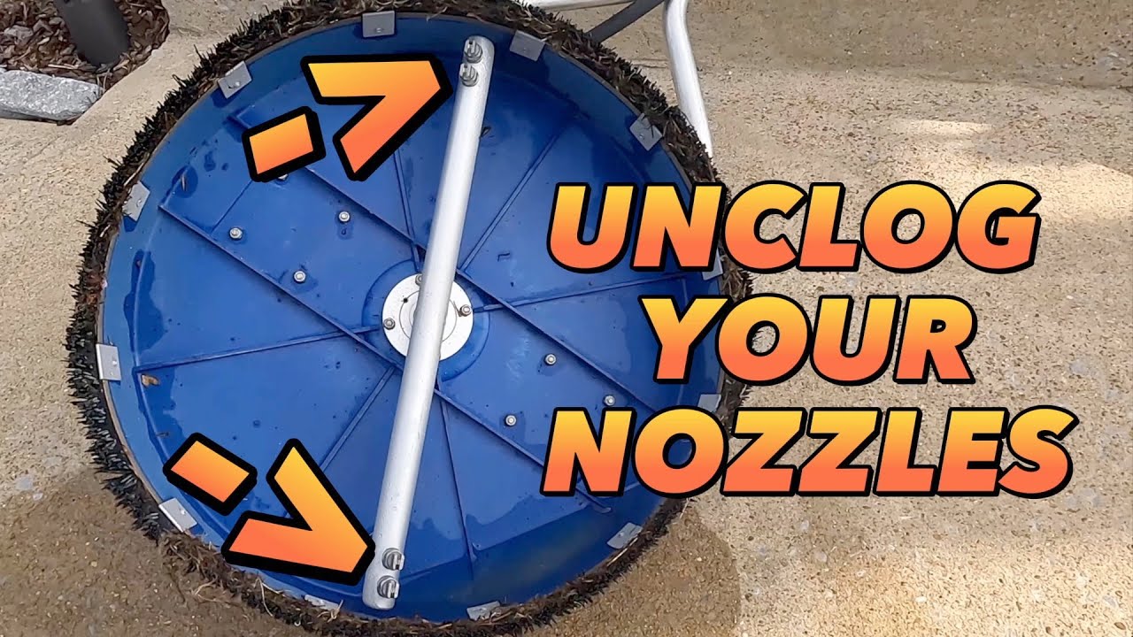 A MUST KNOW! How to unclog your surface cleaner.