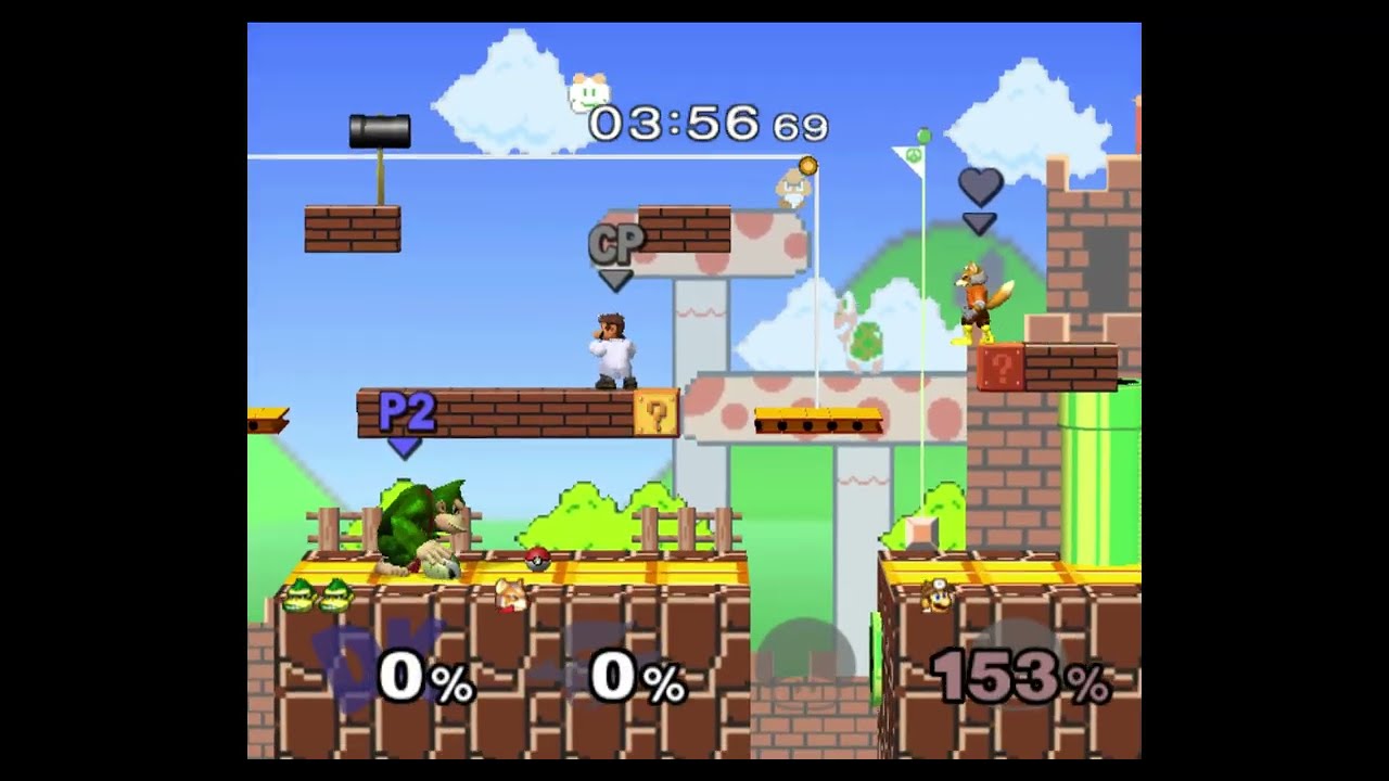 classic mode with donkey kong melee