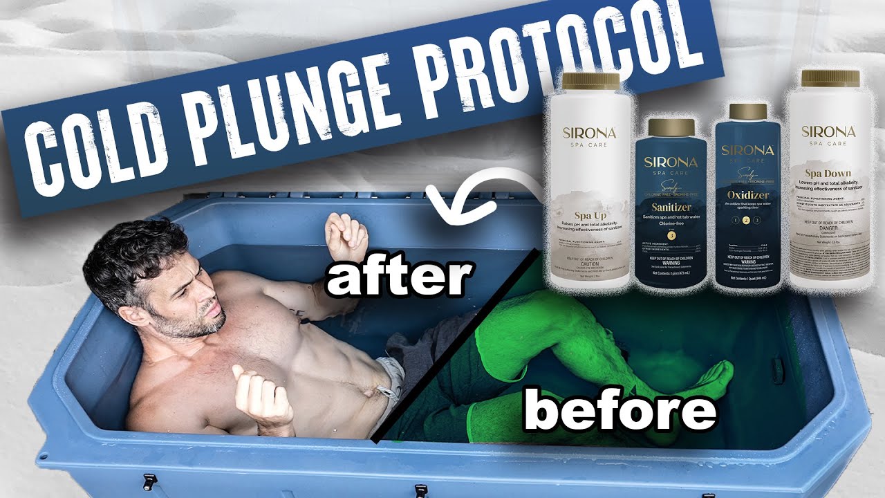 How to Keep Your Cold Plunge CLEAN with Sirona Chemicals
