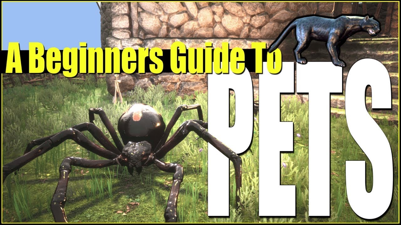 How To Raise Pets - A Beginners Guide Tutorial   Conan Exiles