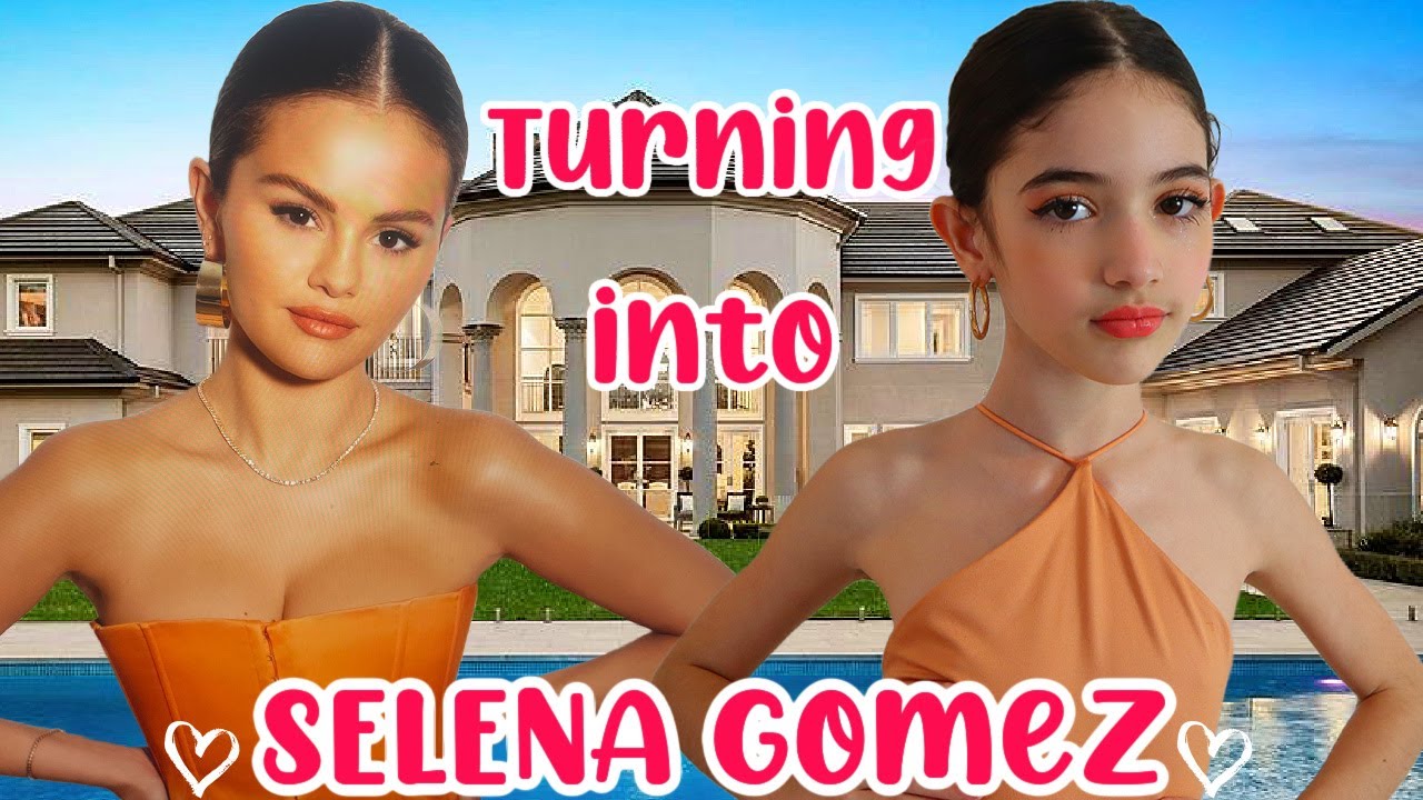 TURNING INTO SELENA GOMEZ!🧡