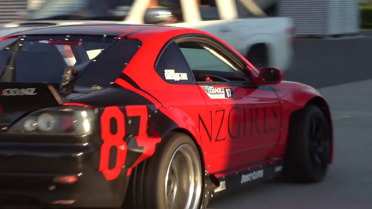 BILLET RB30 POWERED NISSAN S15 SILVIA DRIFT SESSION RIPPING 6TH GEAR