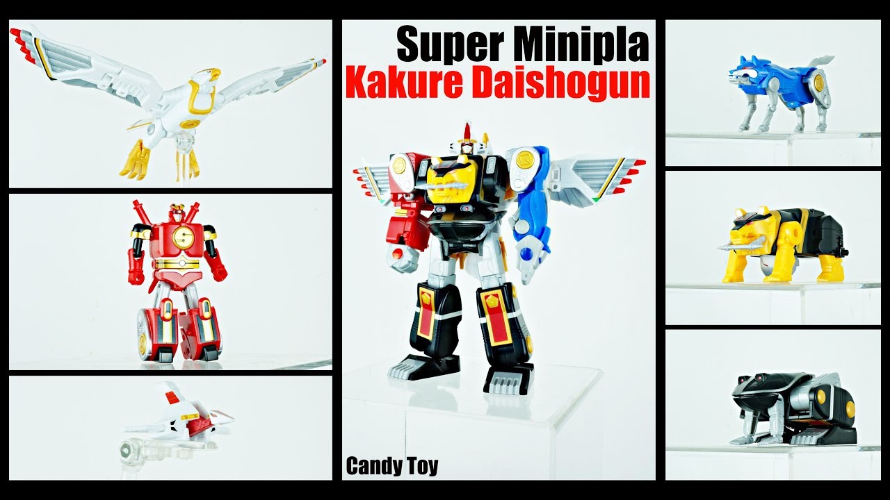 Review SUPER MINIPLA Kakure Daishogun + Tsubasamaru ( English sub )
