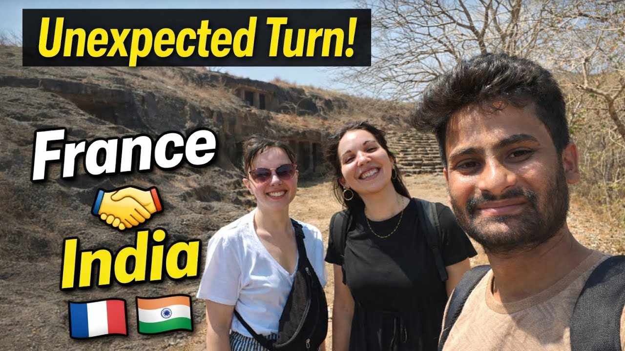 Met French Travelers in Mumbai?! 🇫🇷🇮🇳 | Unexpected Friendship