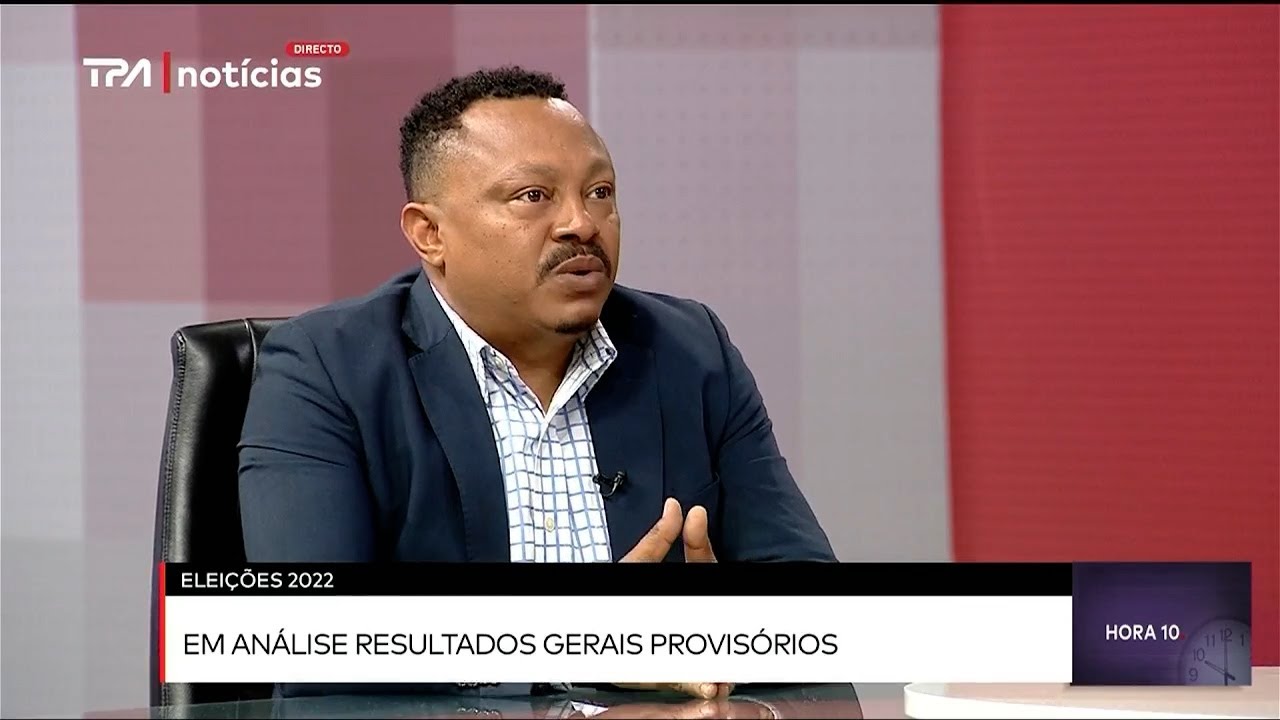 CARLOS ALBERTO ANALISA RESULTADOS DAS ELEIÇÕES DE 2022, EM ANGOLA