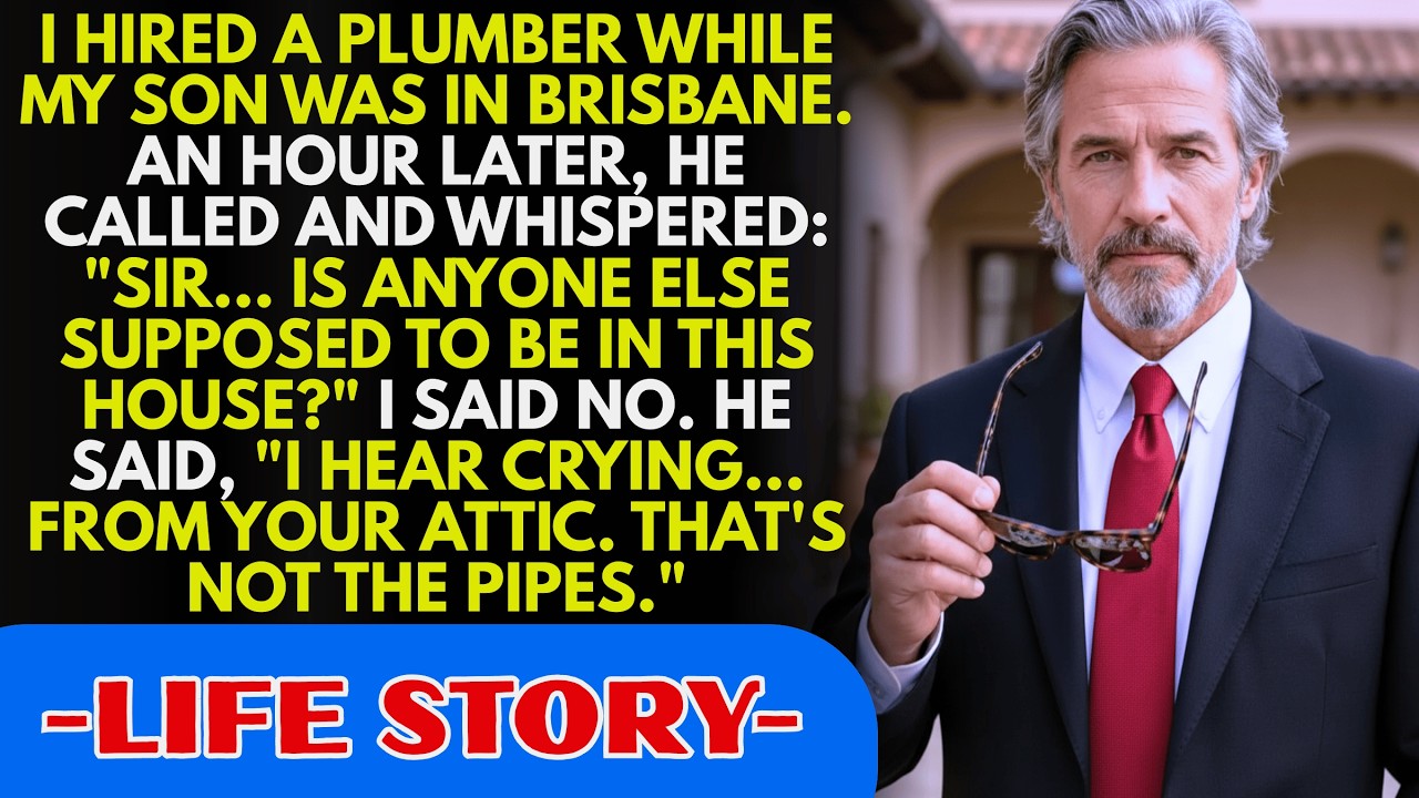 Ma'am, I Think Someone Is Living in Your Attic. The Plumber Called While My Son Was Away.