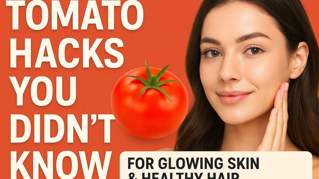 Tomato Benefits You Never Knew 🍅 For Skin & Hair✨#TomatoBenefits #SkinCare #HealthyHair #GlowingSkin