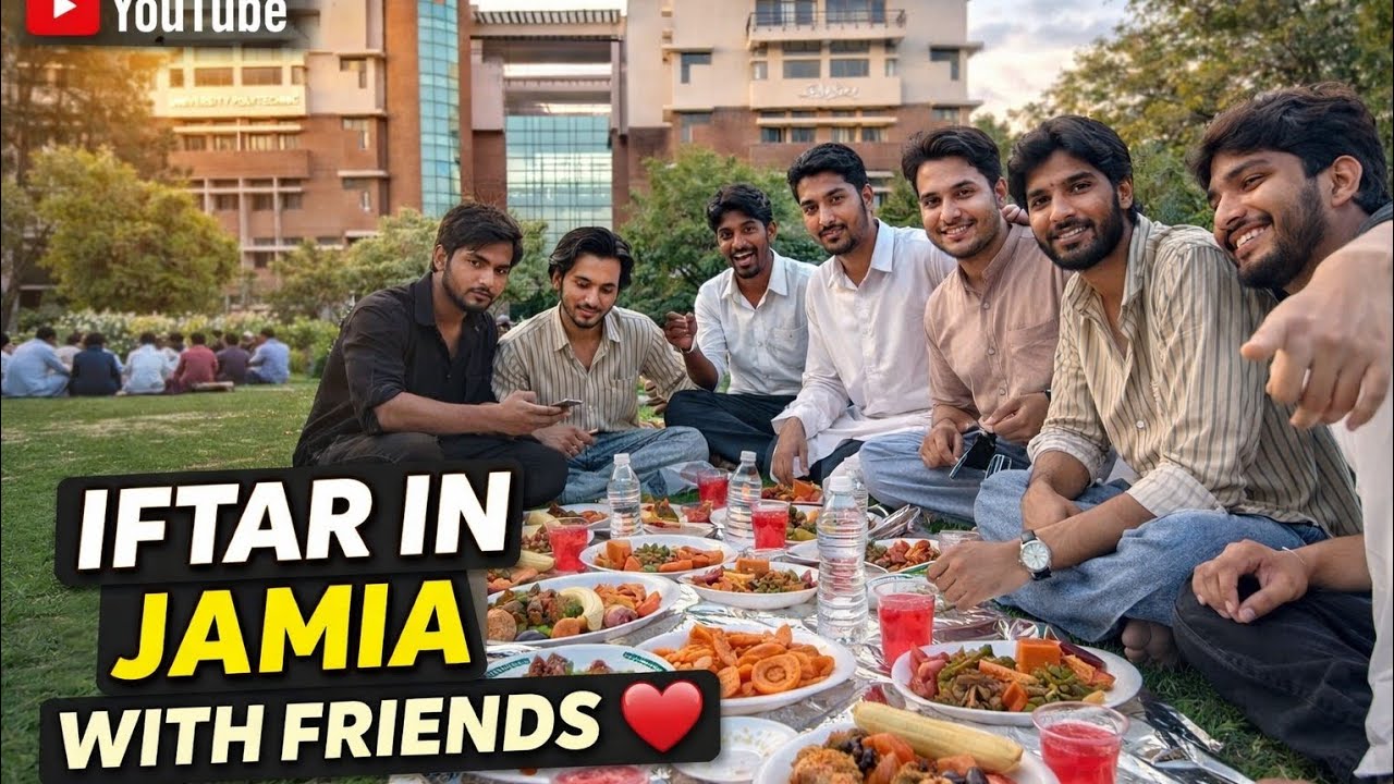 IFTAR IN JAMIA, with Friends ❤️ | Delhi | Jamia 