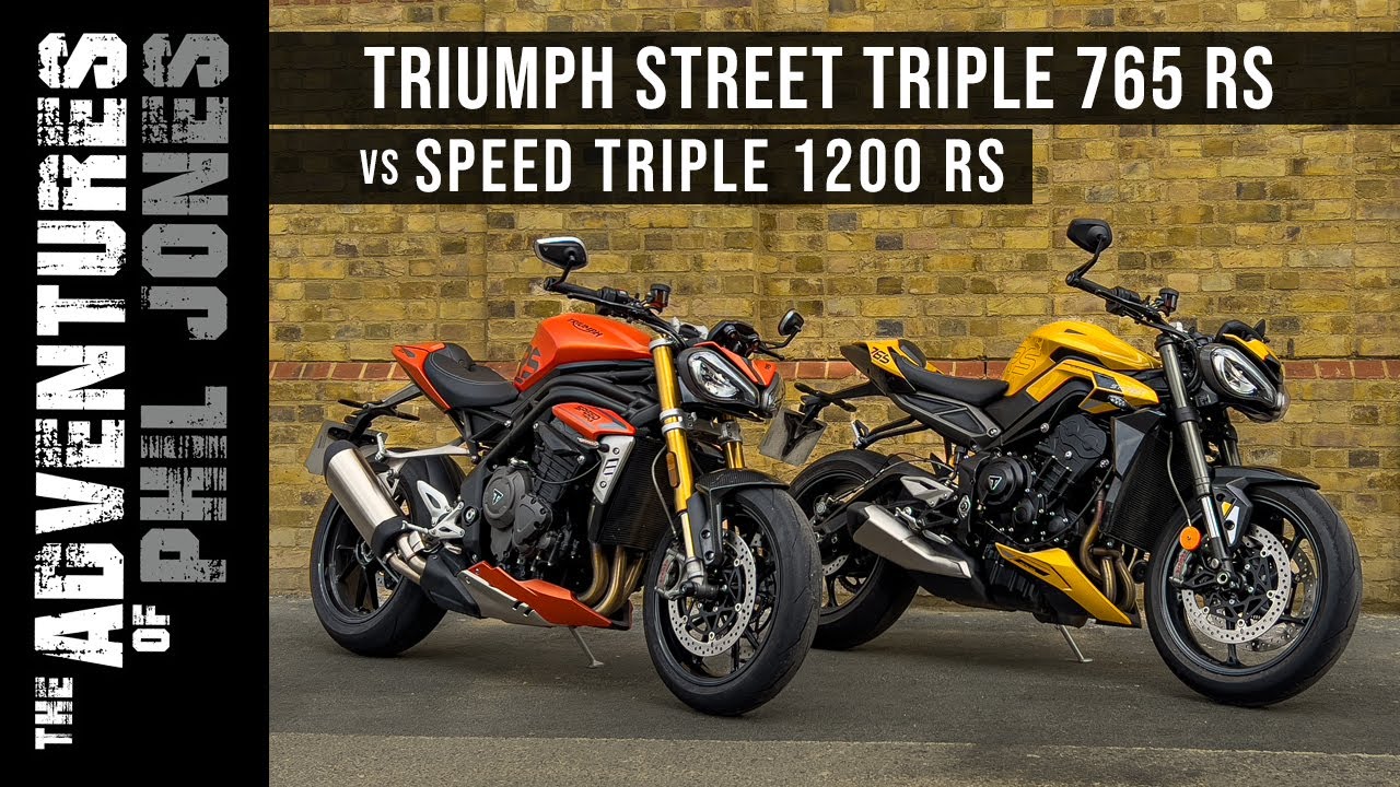 Triumph Street Triple 765 RS vs Speed Triple 1200 RS
