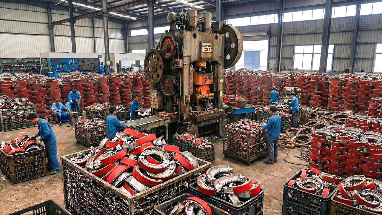 Top 6 Heavy Machine Manufacturing Processes | Massive Factory Production