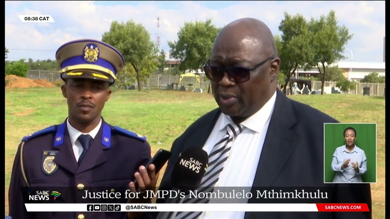 Slain JMPD officer Nombulelo Mthimkhulu laid to rest