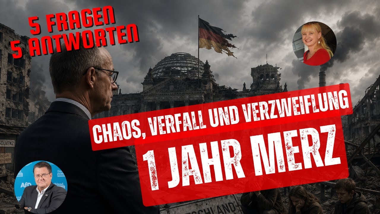 Chaos, Verfall, Verzweiflung: 1 Jahr Merz 5 Fragen 5 Antworten