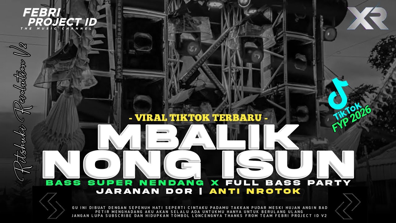 DJ MBALIKO NONG ISUN X RUTINITAS RADONG | THAILAND STYLE X REGGAE SLOW BASS ANTI NROTOK VIRAL 2026
