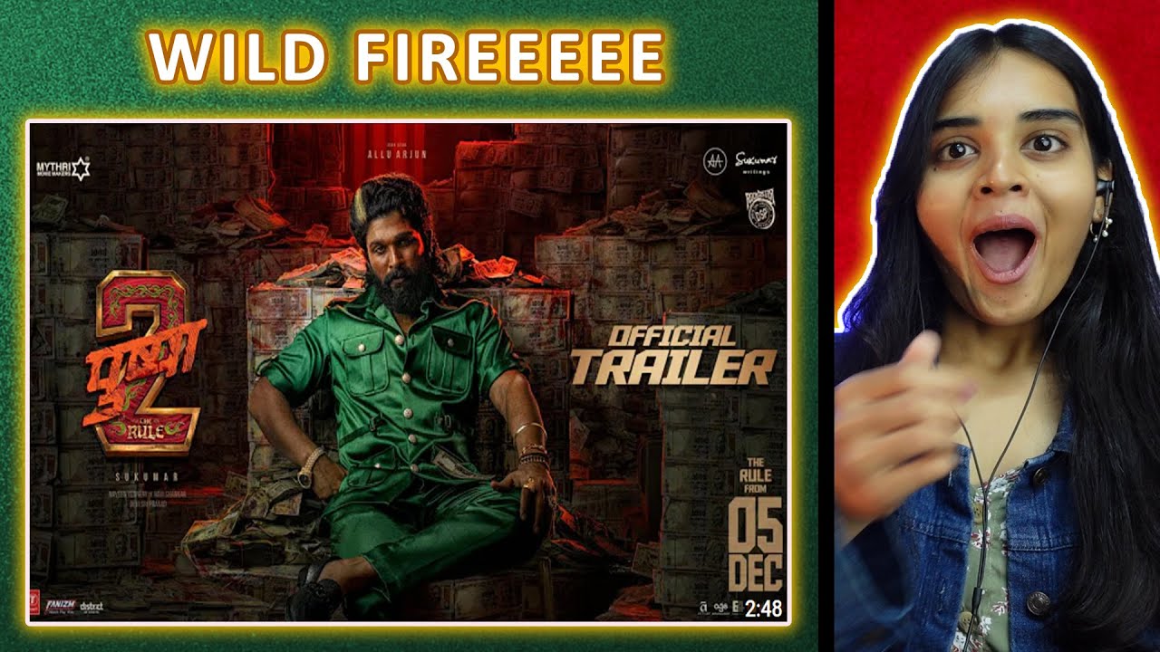 Pushpa 2 The Rule Trailer REACTION | Allu Arjun | Sukumar | Rashmika | Fahadh Faasil | Neha M