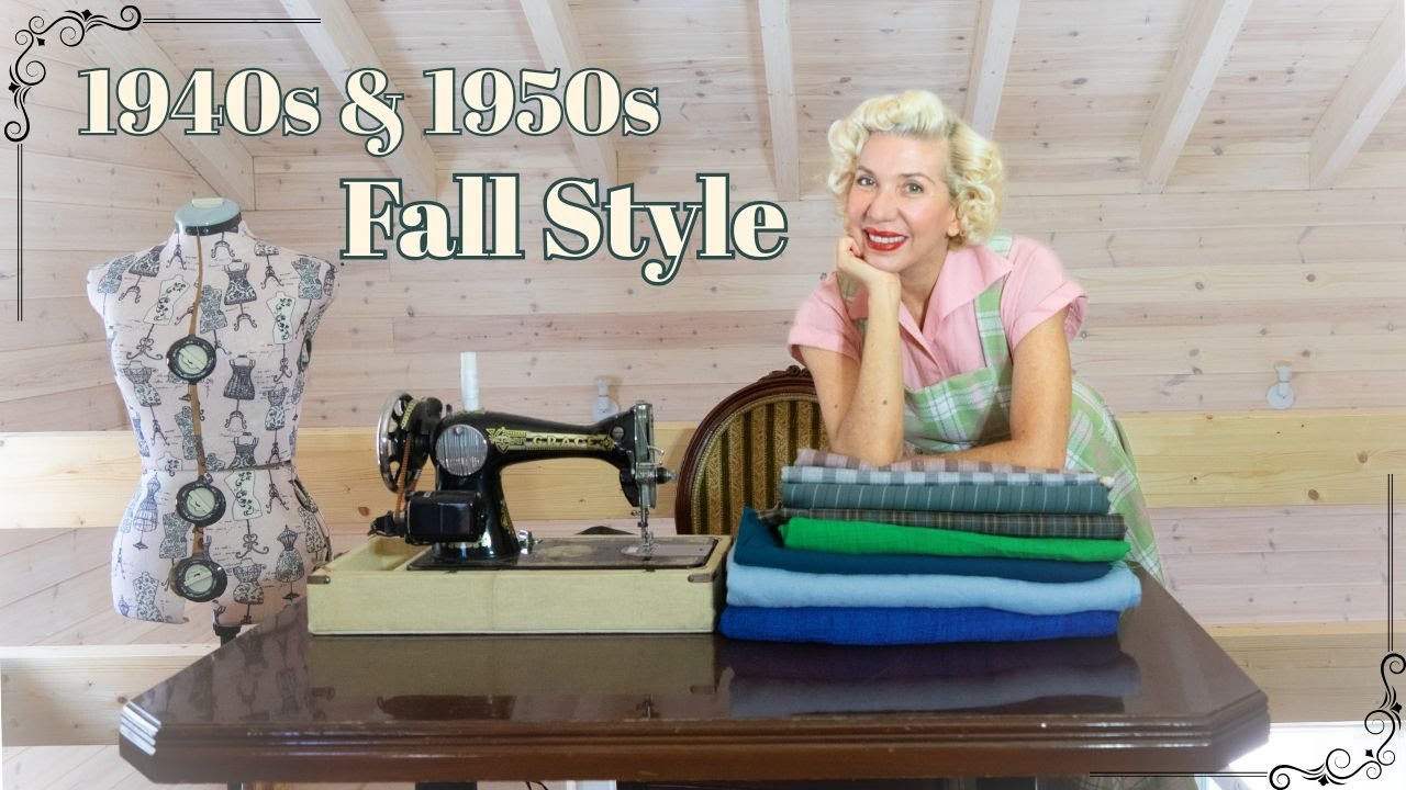 Fall Sewing Plans: Vintage Patterns & Fabric Pairings