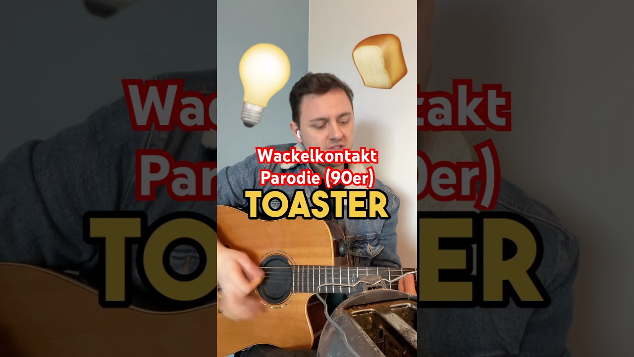 Wackelkontakt-Songparodie: Toaster aus den 90ern&hellip; #wackelkontakt #oimara #parodie #musikcomedy