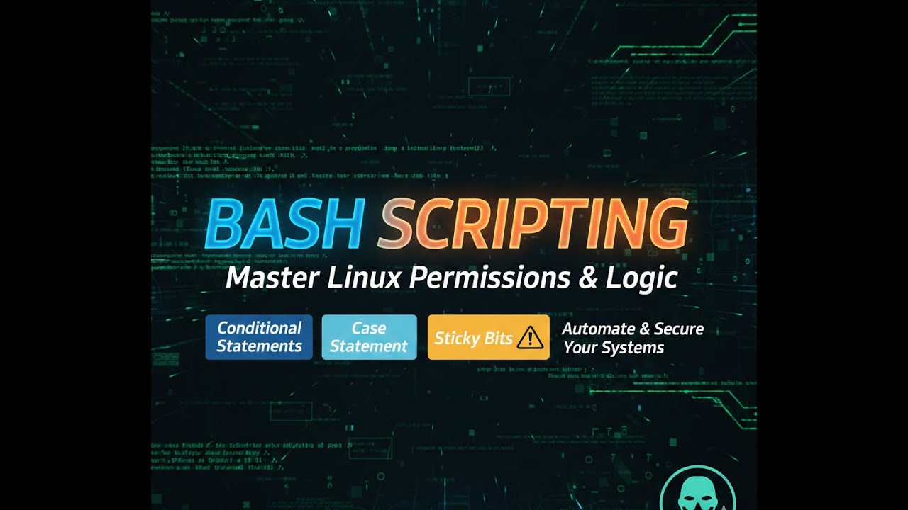Bash Scripting - Conditional Statements, Case Statements & Sticky Bits