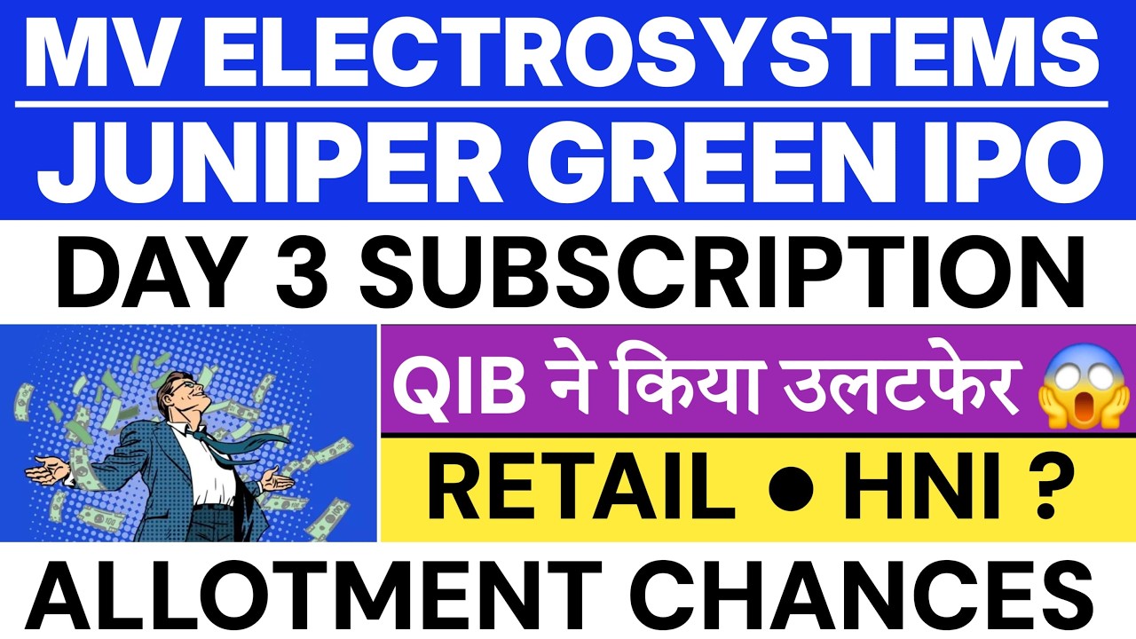 MV Electrosystems IPO Subscription Status | MV Electrosystems IPO Allotment Chances | Juniper Green