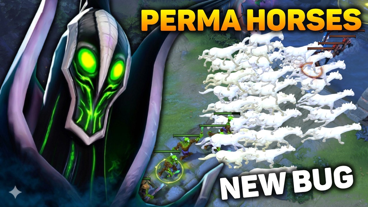 New Bug Perma Horses Like a Trap🔥🔥🔥Rubick 23 Kills | Dota 2 Gameplay