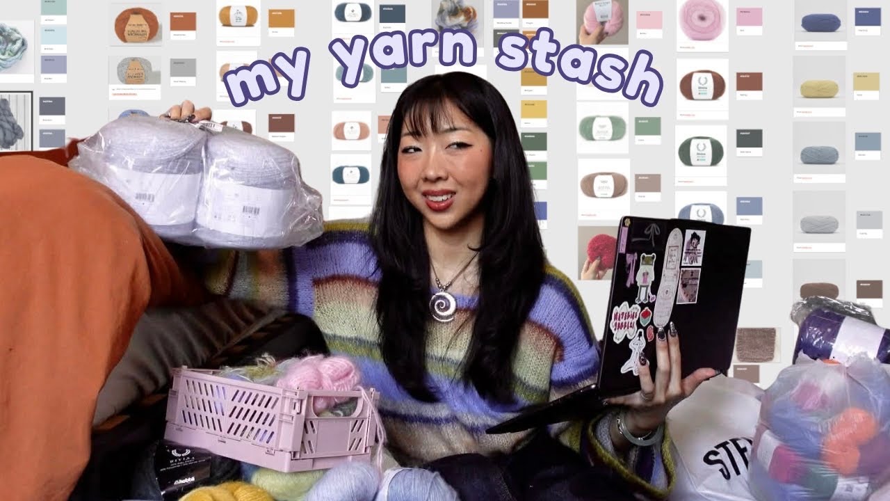 organizing & digitizing my yarn stash (plus giveaway!)
