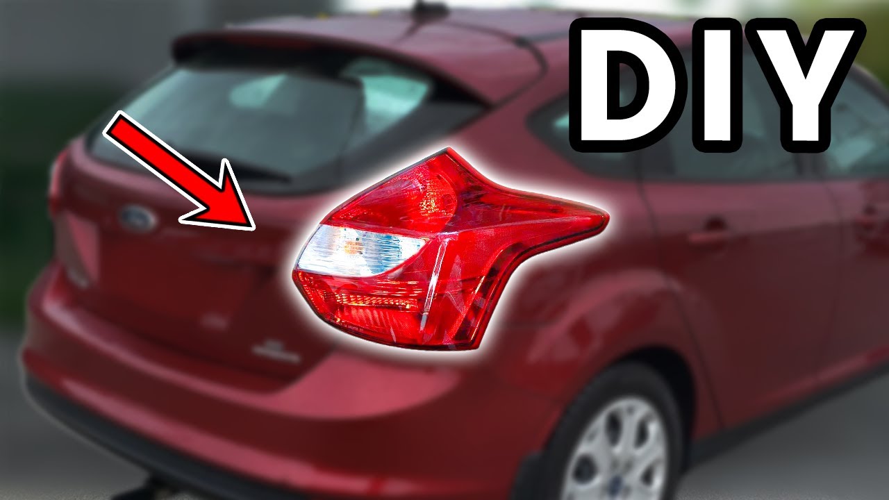 DIY 2011 - 2018 Ford Focus Tail Light Removal | How to Replace Ford Focus Tail lights