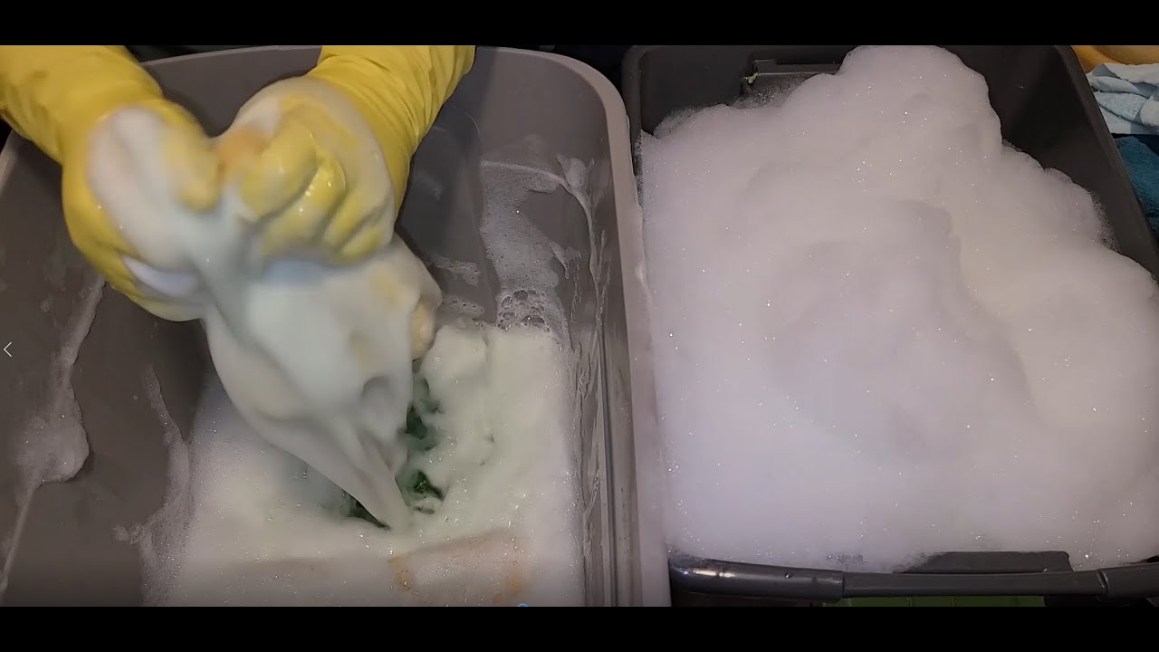 5 Bottles DG Fruits of Passion GREEN / SPONGE ASMR / GROUTS 166 ounces / with OVERFLOW BUCKET RELAX