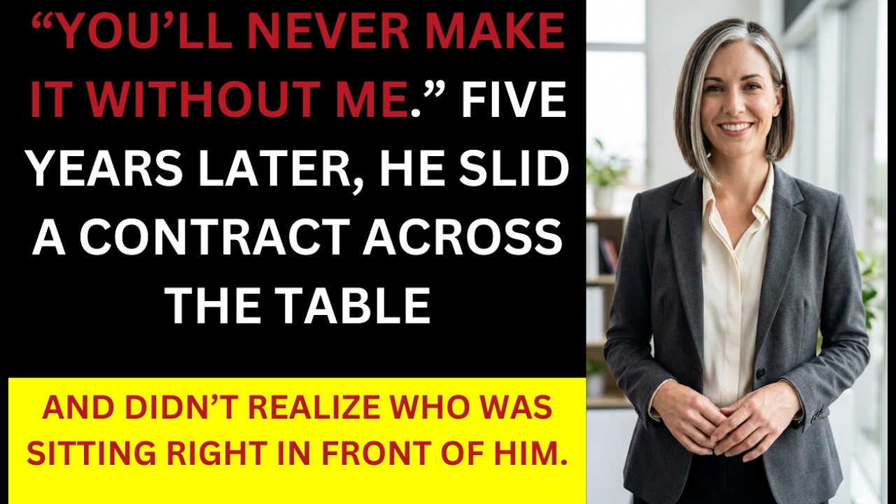 My Dad Said I'd Never Be Successful —Until His Company Faced Me Across the Negotiating Table