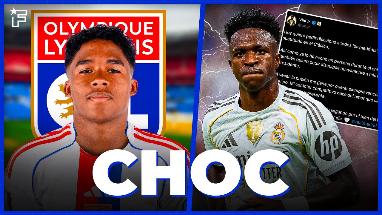 Endrick veut rejoindre l'OL, Vinicius Jr sort du silence | JT Foot Mercato