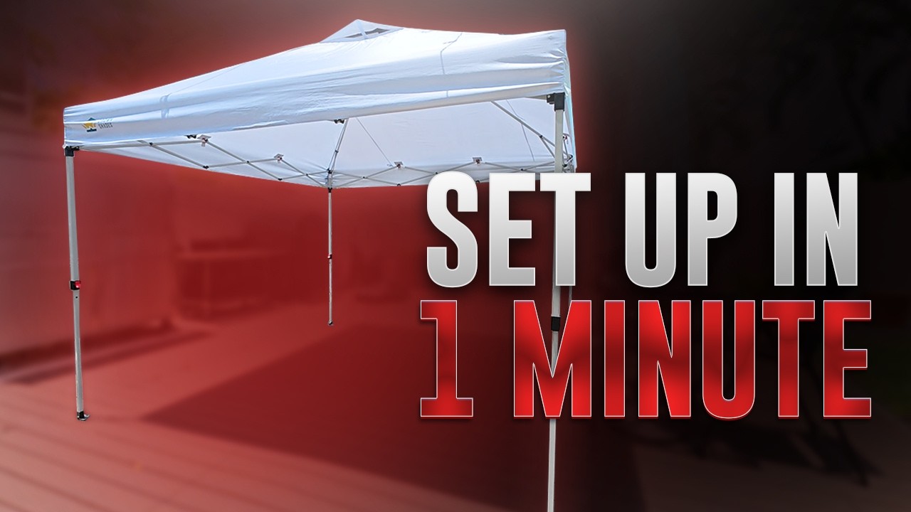 Crown Shades 10x10 Canopy Review Full Unboxing and Setup