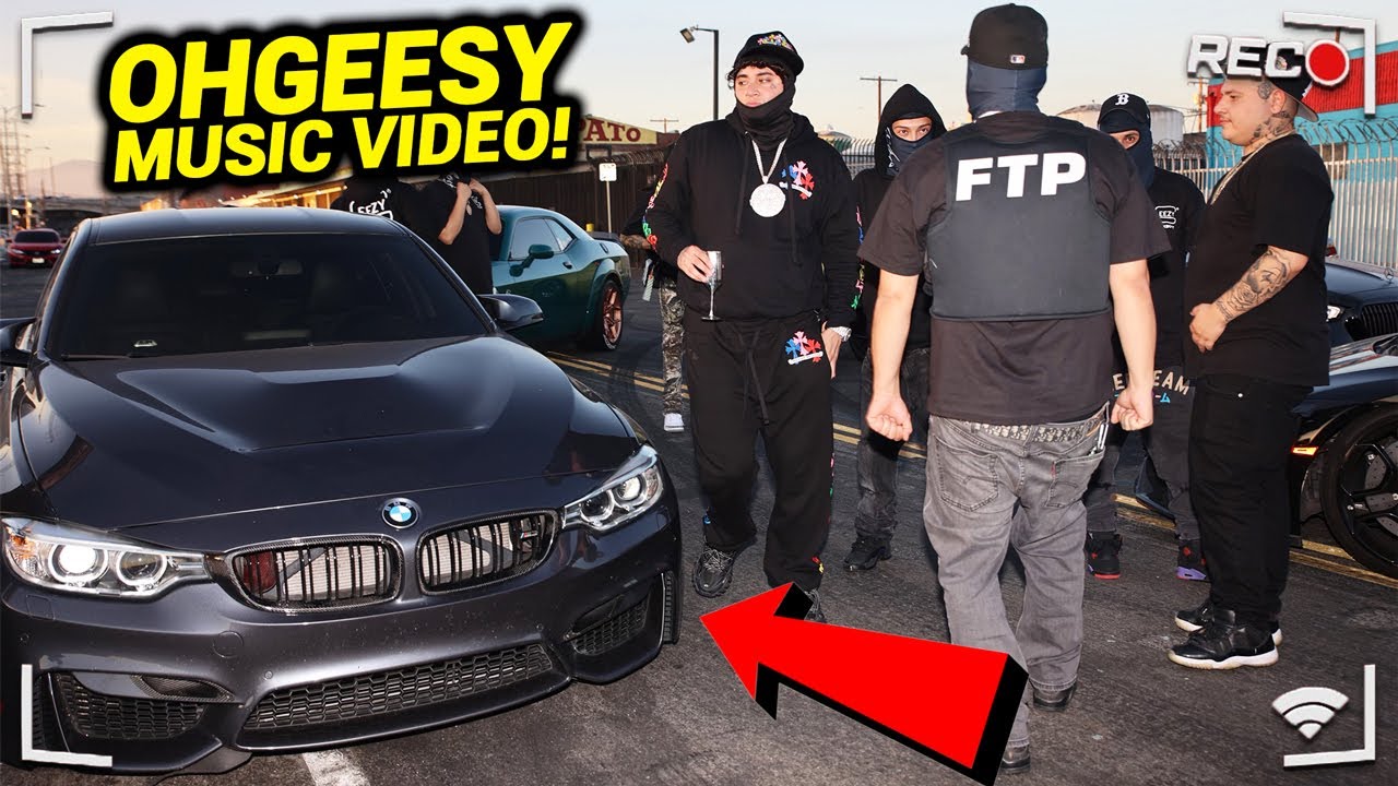 OHGEESY USES MY BMW F80 M3 IN HIS NEW MUSIC VIDEO!!! BTS + DRIFTING!