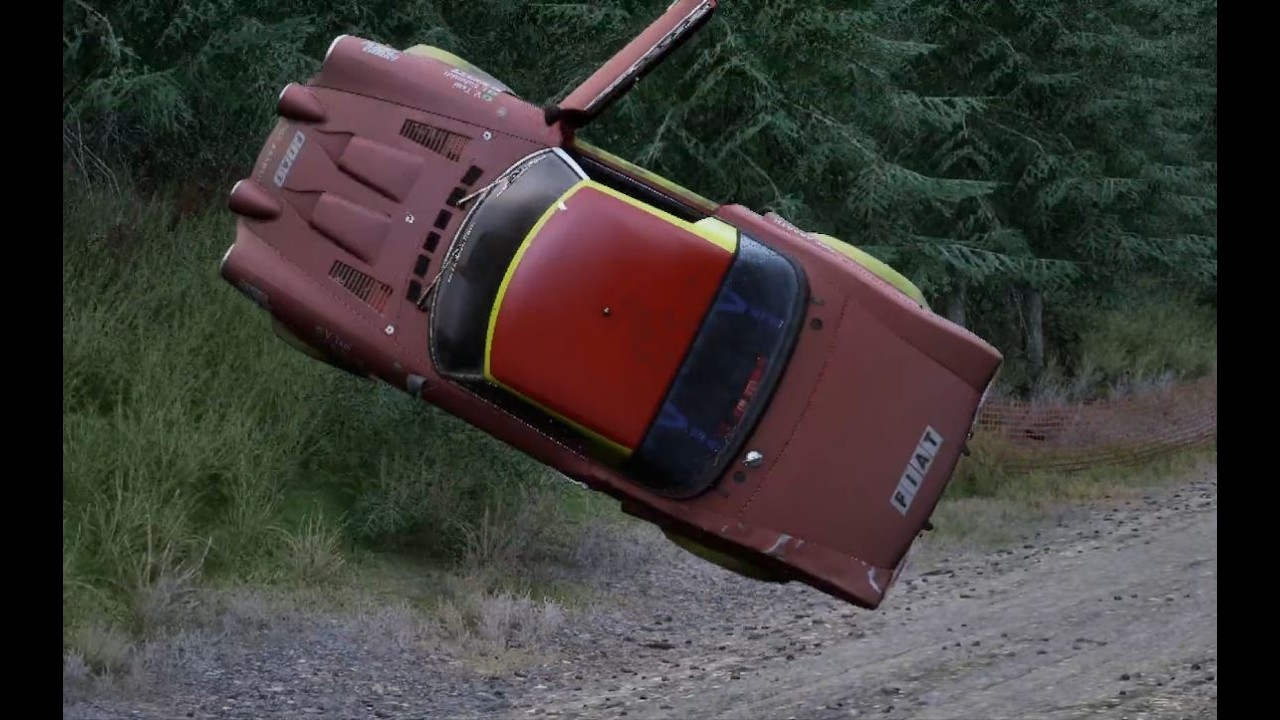 Fiat 124 Abarth Rally 16V - Testando todos os carros do Assetto Corsa Rally na terra Pt.4