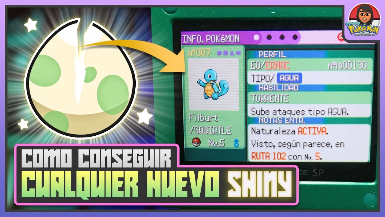 Como conseguir cualquier huevo shiny (Rubí/Zafiro) 🥚✨