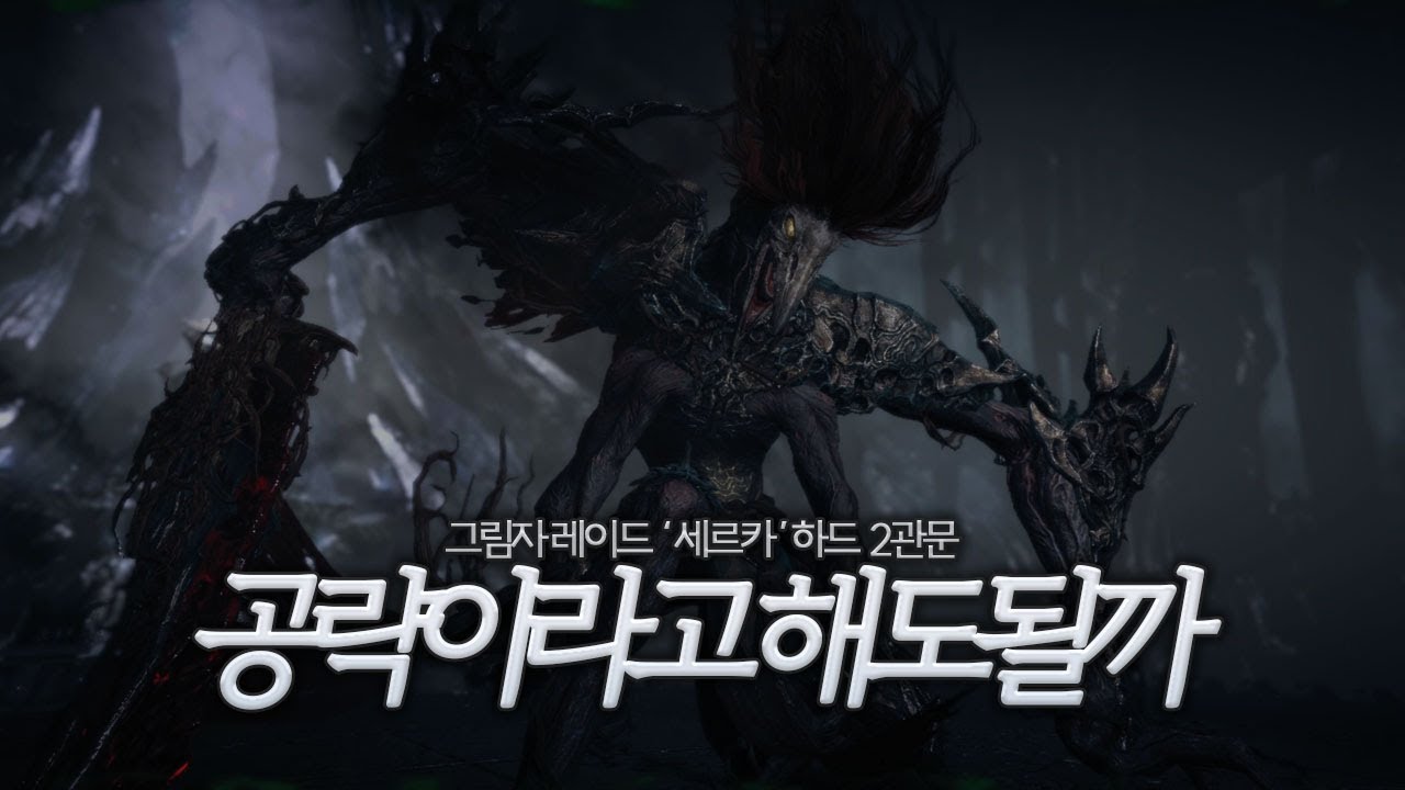 하드 세르카 2관문 | 공략이라고 해도될까(기믹편/첫주클기준/240줄팁조금있음) [LostArk]