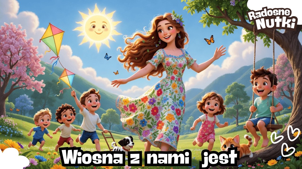 🎵 Radosne Nutki — Wiosna już z nami jest— wiosenne piosenki dla dzieci🎵
