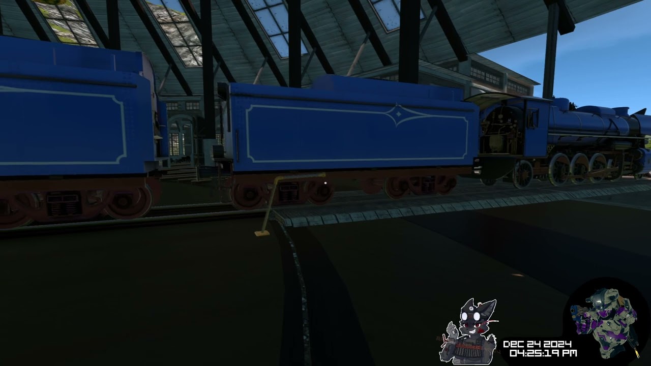 How to Double Tender In Derail Valley.
