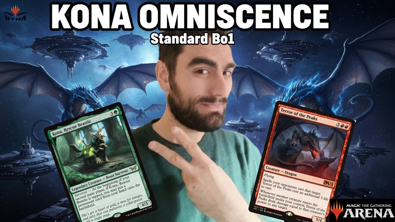 KONA OMNISCENCE Standard Bo1 #magicthegathering   #mtg #mtgarena