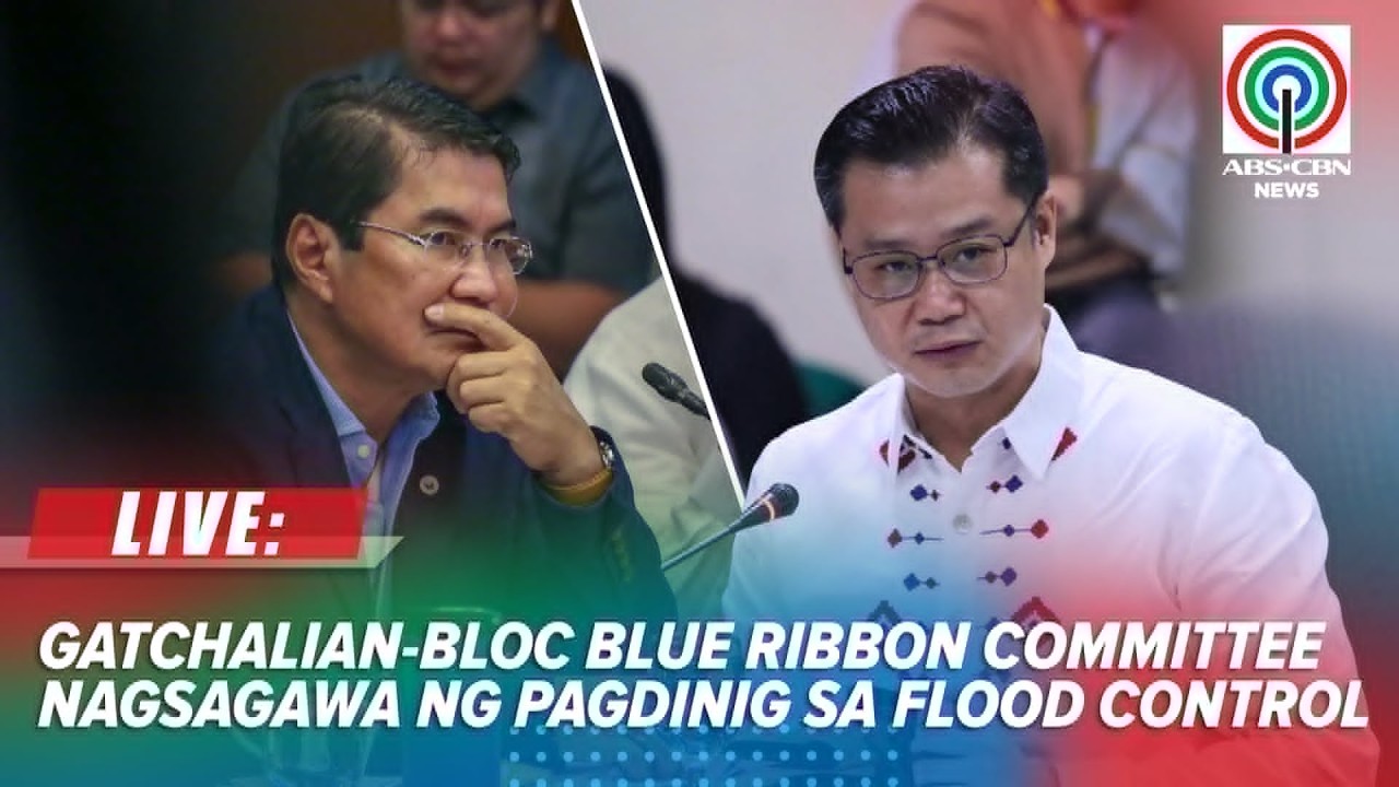 LIVE: Gatchalian bloc Senate Blue Ribbon probe on flood control issue | ANC Special Coverage