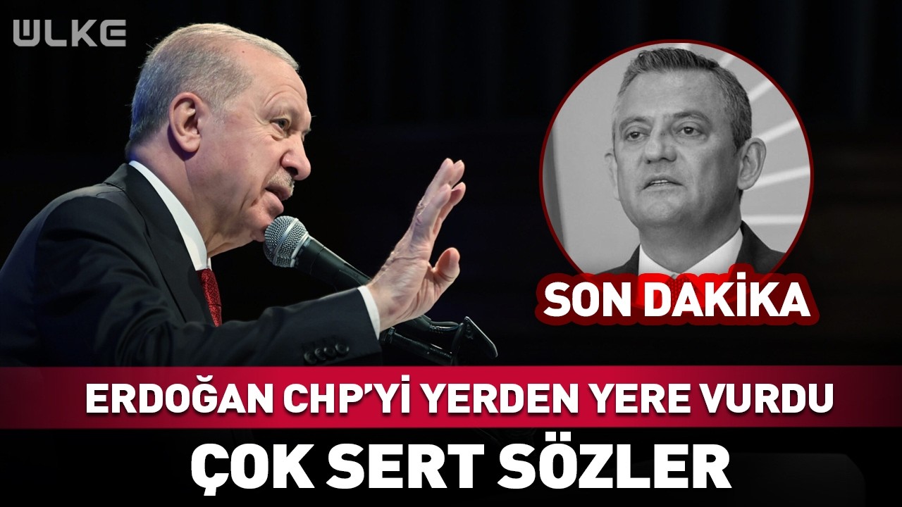 Erdoğan Özgür Özel'i Yerden Yere Vurdu! Çok Sert Sözler... #Sondakika