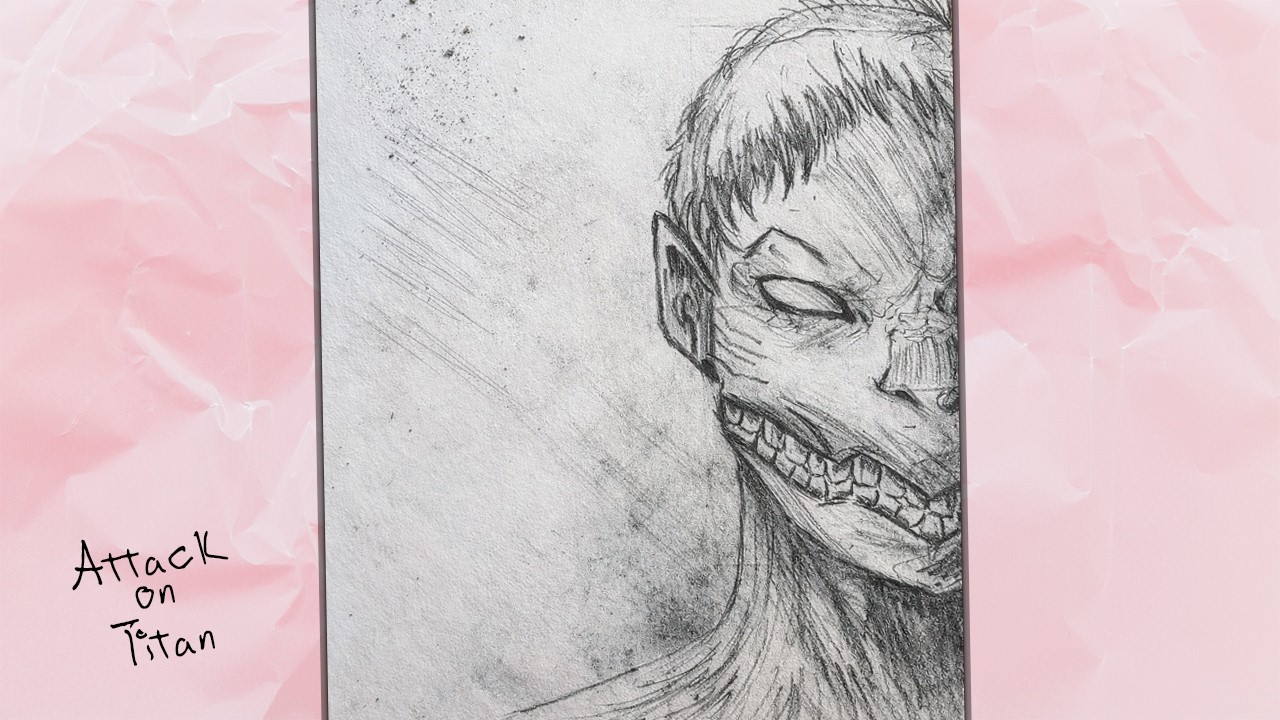 I Drew a Titan from Attack on Titan for the FIRST Time… and THIS Is the Result!